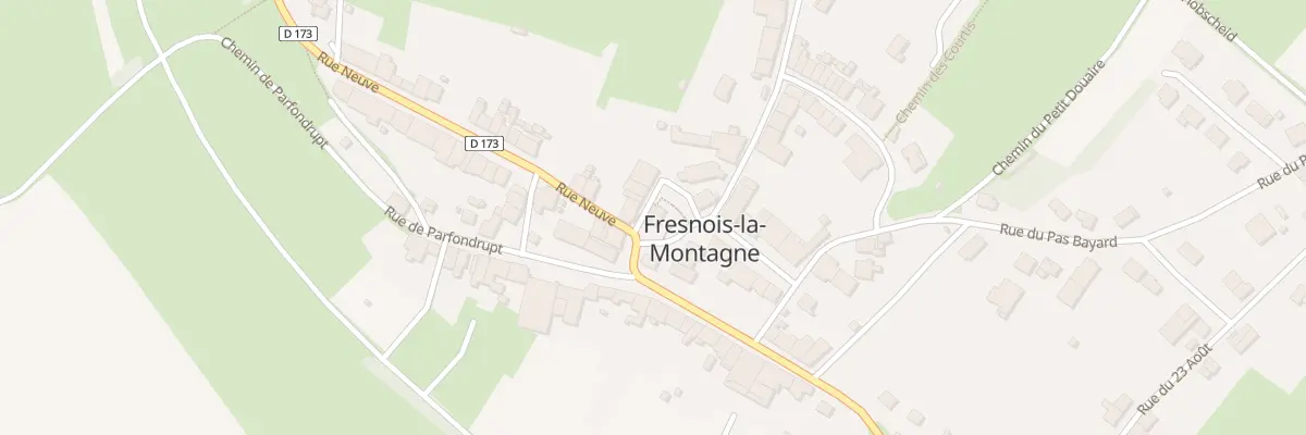 Plan du 2 Rue des Juifs à Fresnois-la-Montagne