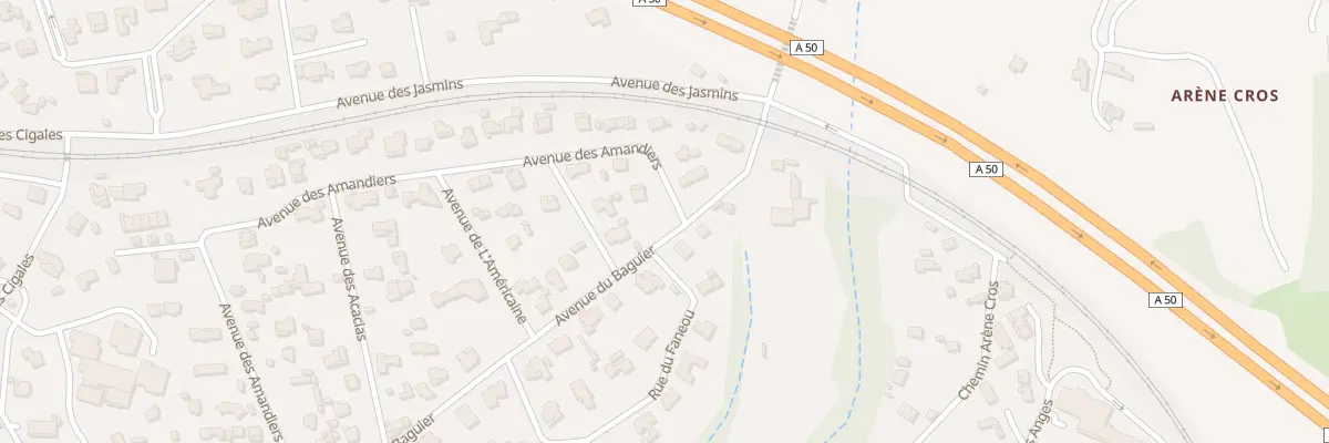 Plan du 640 Av des Amandiers à La Ciotat