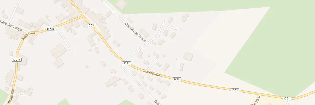 Plan du 164 Gr Grande Rue à Mont-lès-Neufchâteau