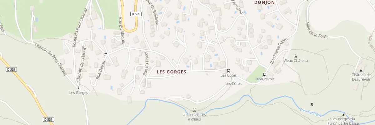 Plan du 8 Rue du Moulin à Sassenage