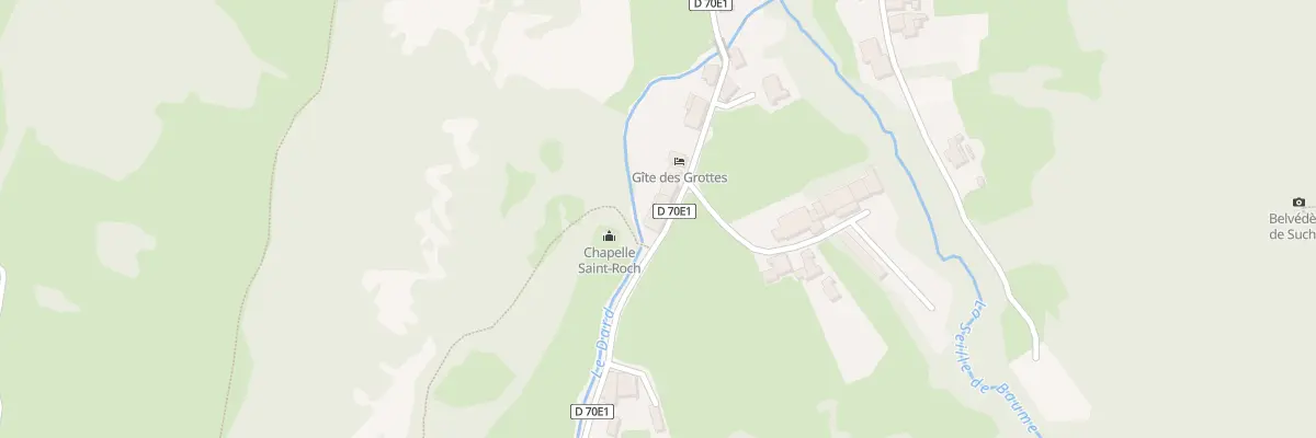 Plan du 20 Rue des Moulins à Baume-les-Messieurs