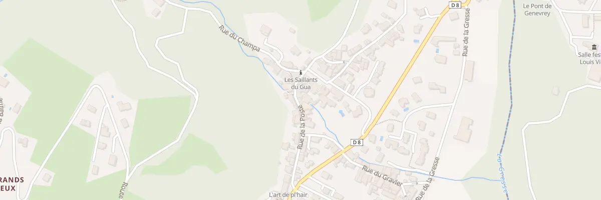 Plan du 24 Rue de la Poste au Gua