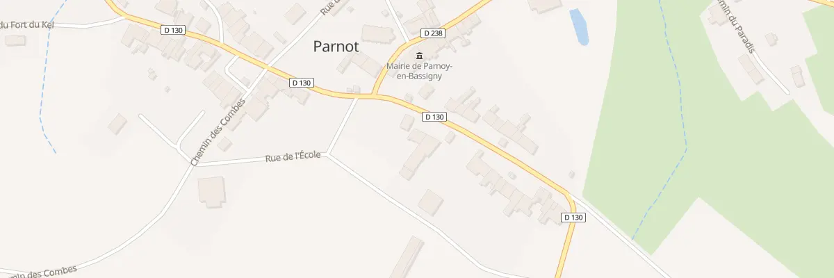Plan du 4 Rue Neuve à Parnoy-en-Bassigny