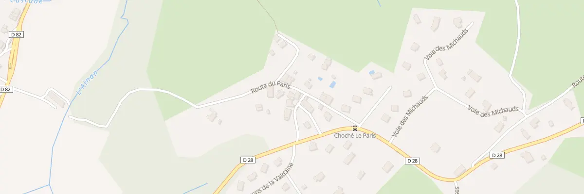 Plan du 275 Rte du Paris à Saint-Geoire-en-Valdaine