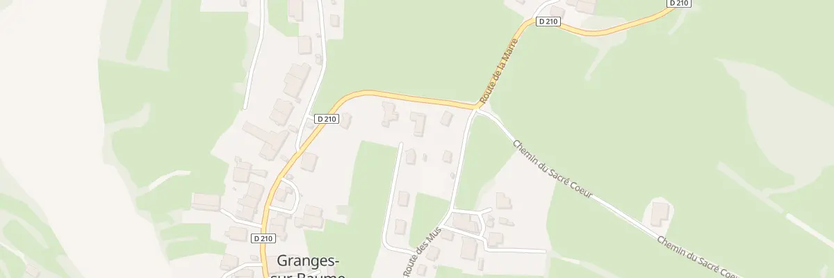 Plan du 28 Rte de la Chapelle à Hauteroche