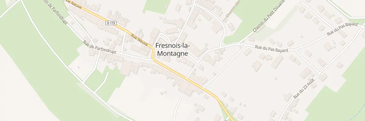 Plan du 4 Rue Rambeurt à Fresnois-la-Montagne
