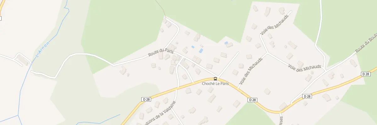 Plan du 111 Rte du Paris à Saint-Geoire-en-Valdaine