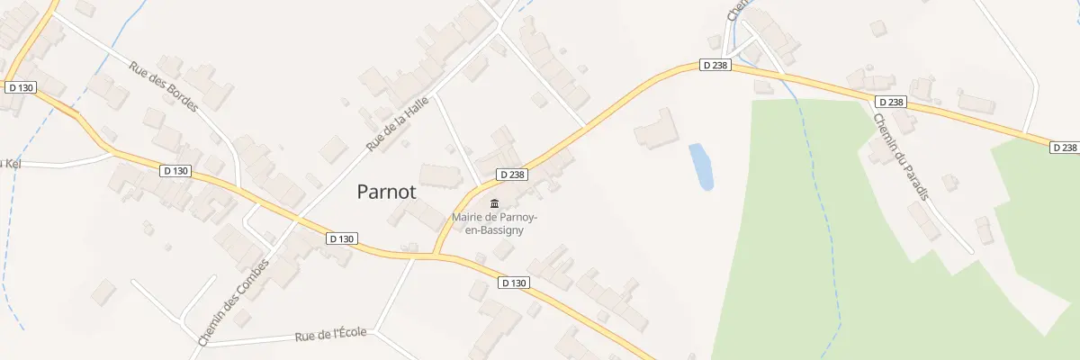 Plan du 10 Rue des Saules à Parnoy-en-Bassigny