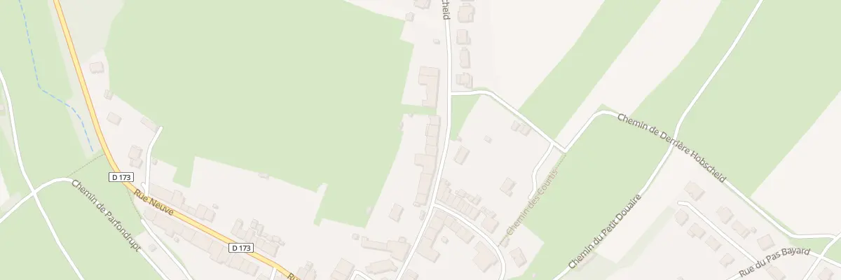 Plan du 13 Rue d’Hobscheid à Fresnois-la-Montagne