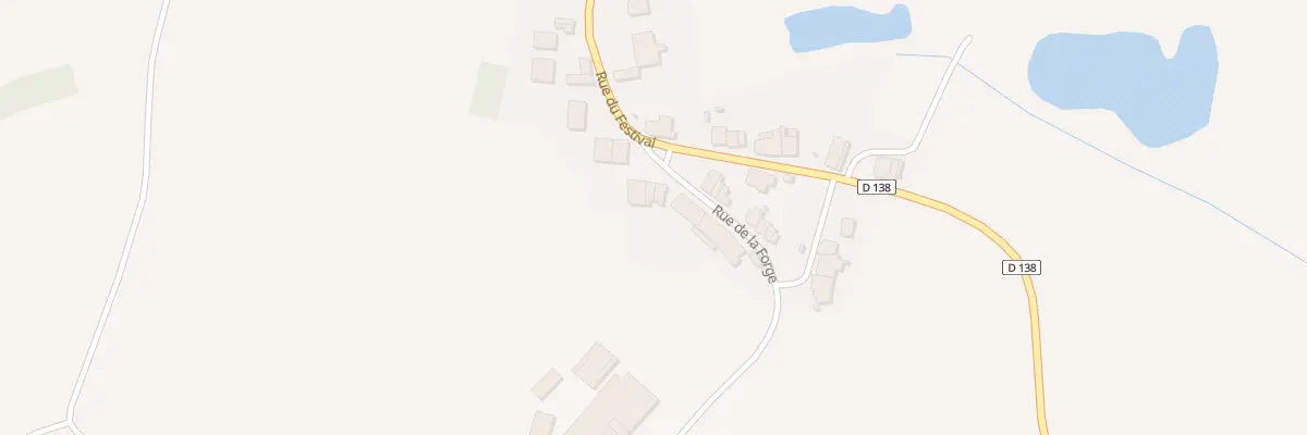 Plan du 6 Rue de la Forge à Savigny