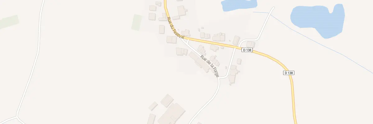 Plan du 8 Rue de la Forge à Savigny
