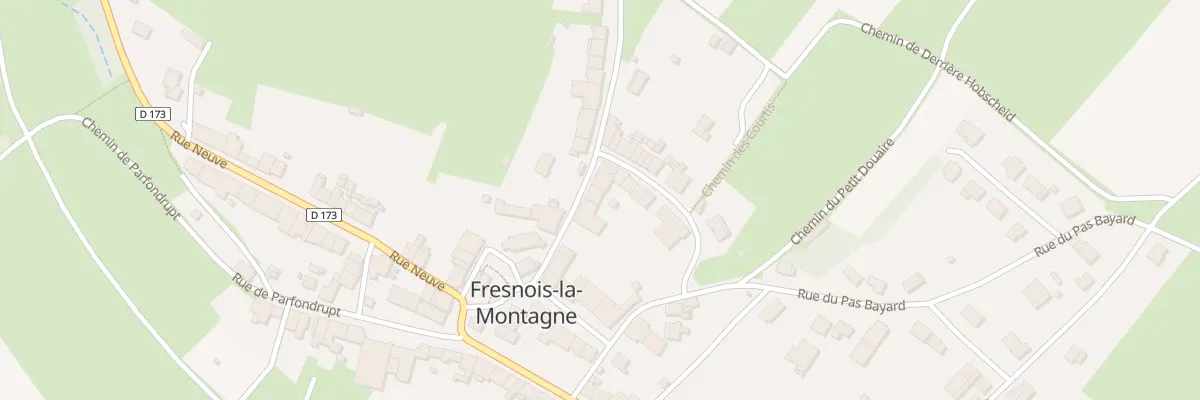 Plan du 6 Rue d’Hobscheid à Fresnois-la-Montagne