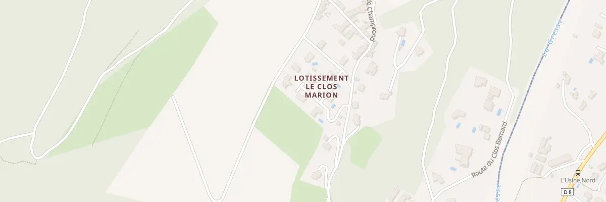Plan du 119 Rte de Champrond au Gua