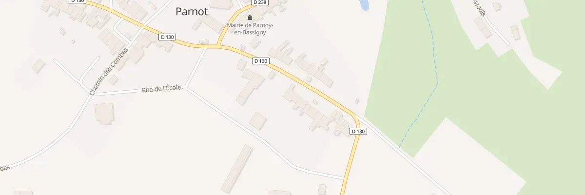 Plan du 10 Rue Neuve à Parnoy-en-Bassigny