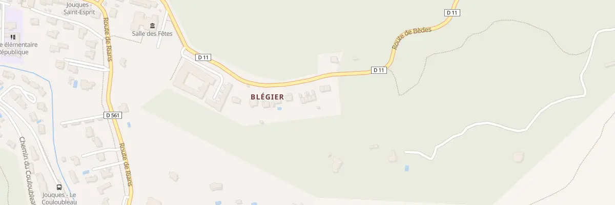 Plan du 9712 Blegier à Jouques