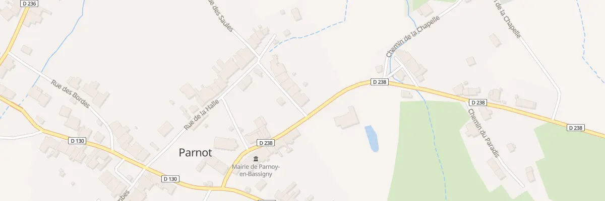 Plan du 2 Ptr Petite Rue des Saules à Parnoy-en-Bassigny
