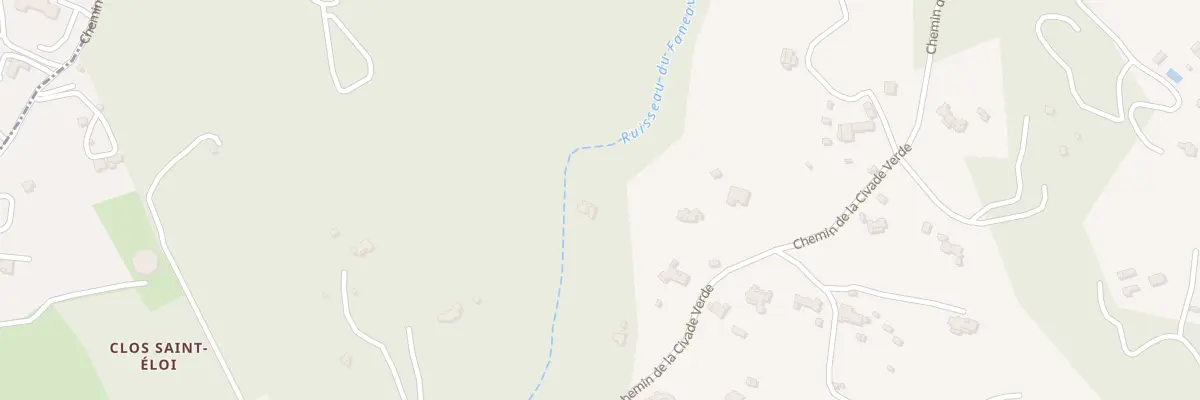 Plan du 9532 Che de la Civade Verde à La Ciotat