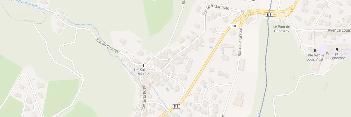 Plan du 27 Rue du Huit Mai au Gua