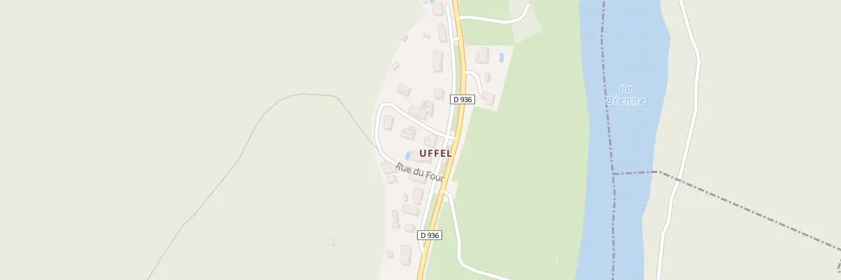 Plan du 15 Uffel à Dortan