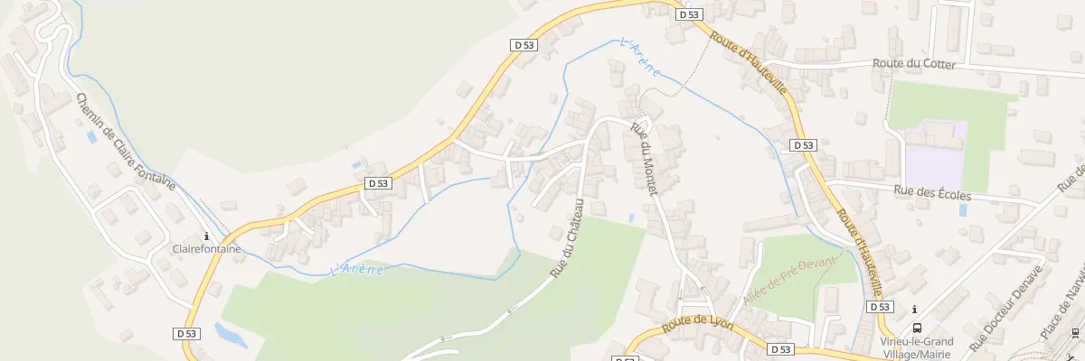 Plan du 5239 Le Village à Virieu-le-Grand