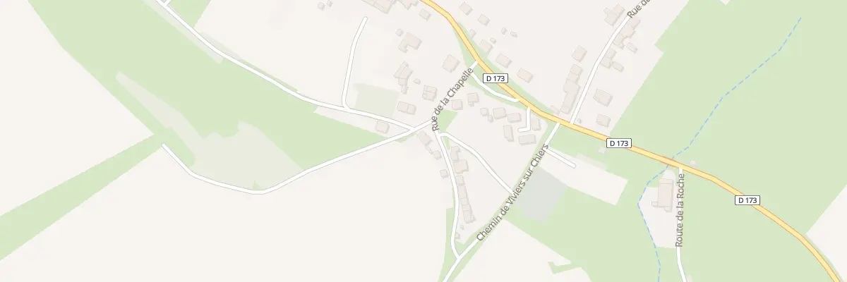 Plan du 10 Rue de la Chapelle à Fresnois-la-Montagne