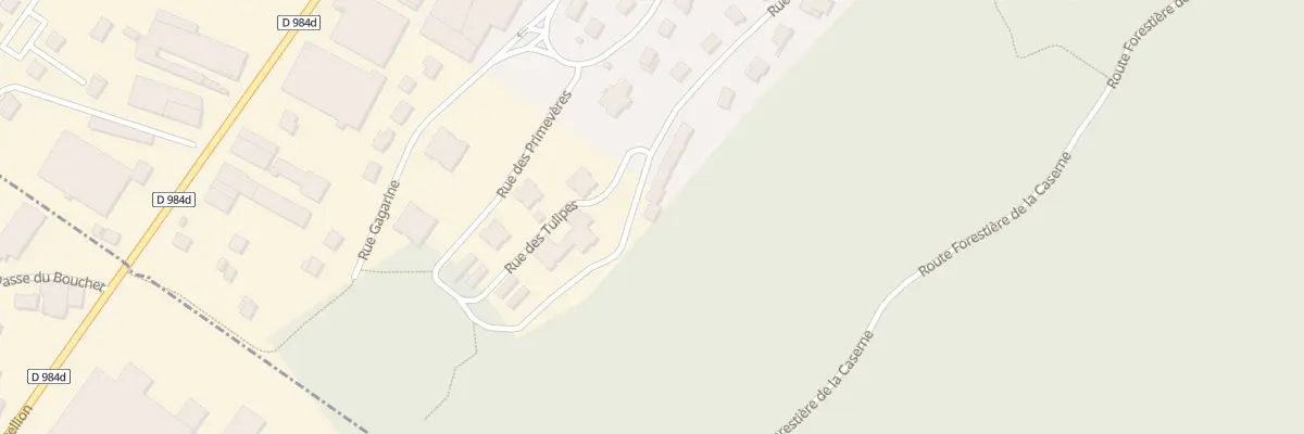 Plan du 55 Rue des Sapins à Oyonnax