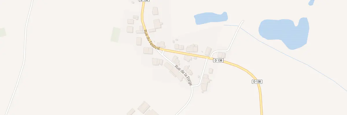 Plan du 1 Rue de la Forge à Savigny