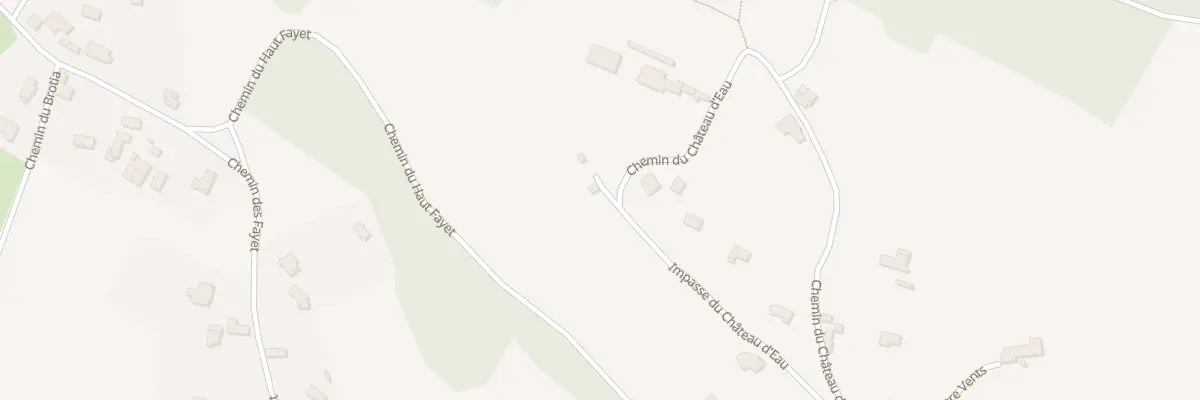 Plan du 261 Imp du Chateau d’Eau à Romagnieu