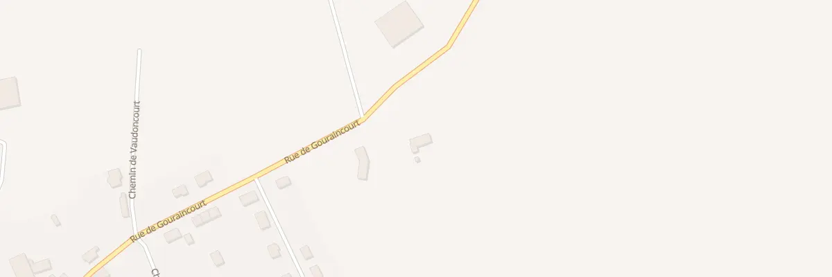 Plan du 28 Rue de Gouraincourt à Senon