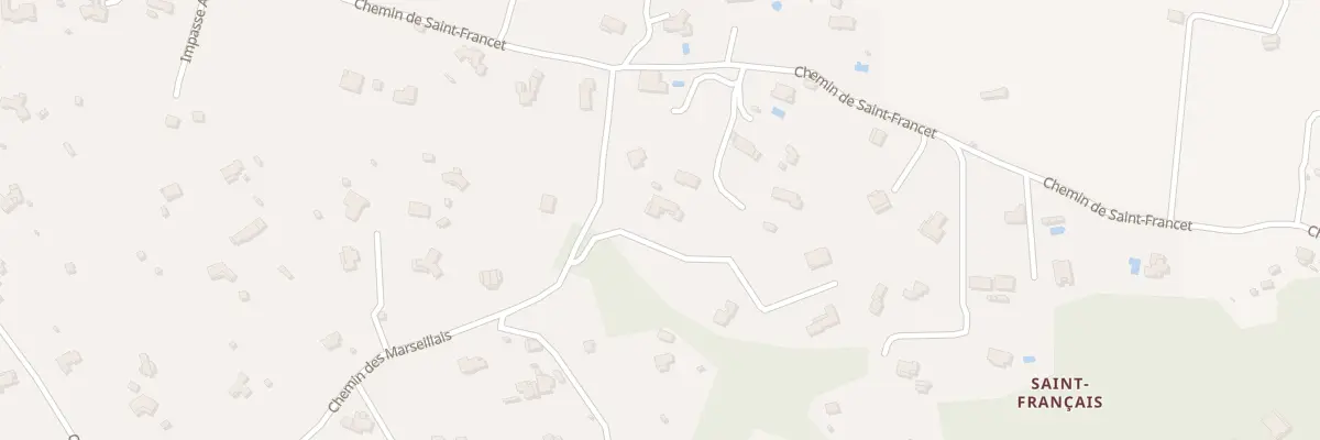 Plan du 6600 Saint-Francais à Auriol