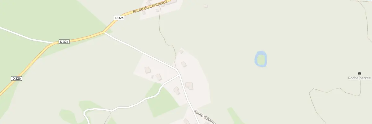 Plan du 225 Rte d’Isernans à Chazey-Bons