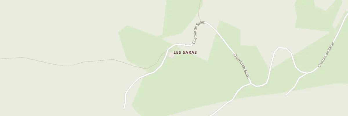 Plan du 2015 Che des Saras à Haut Valromey