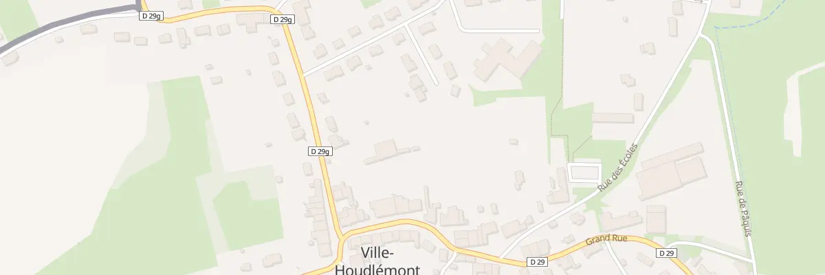 Plan du 10 Rue de la Douane à Ville-Houdlémont