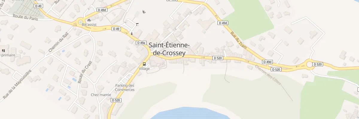 Plan du 78 Rue du Magnin à Saint-Étienne-de-Crossey