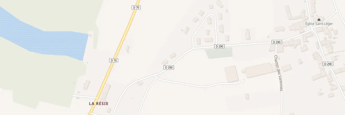 Plan du 26 Rue de la Gare à Vereux