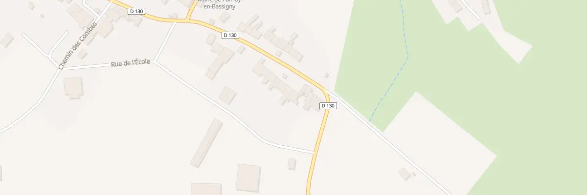 Plan du 20 Rue Neuve à Parnoy-en-Bassigny