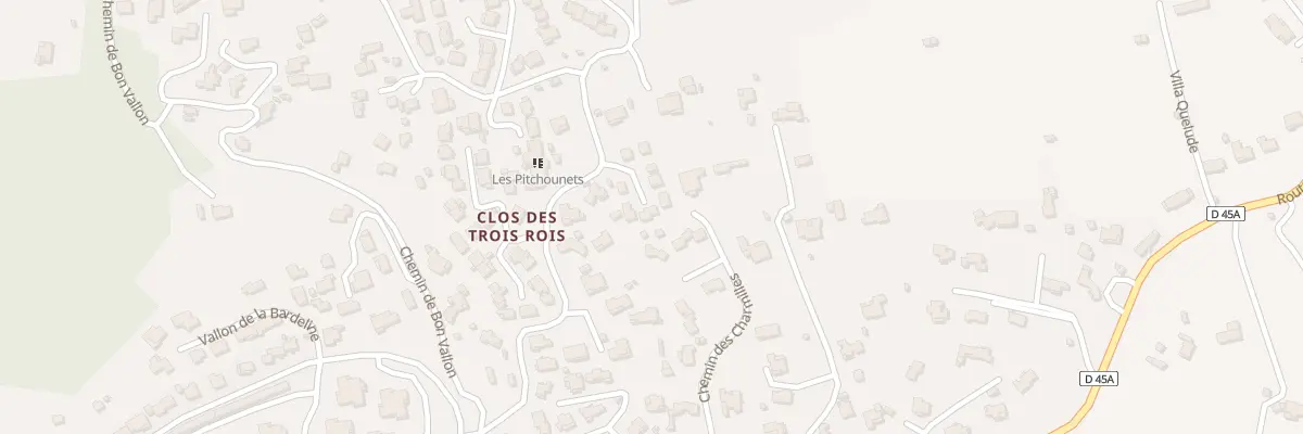 Plan du 3 Bd de la Douronne à Auriol