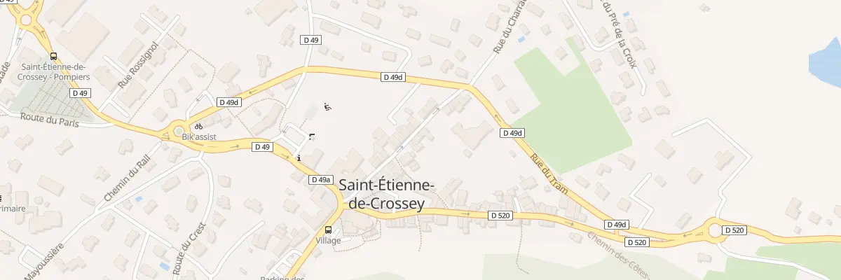 Plan du 106 Rue du Charrat à Saint-Étienne-de-Crossey