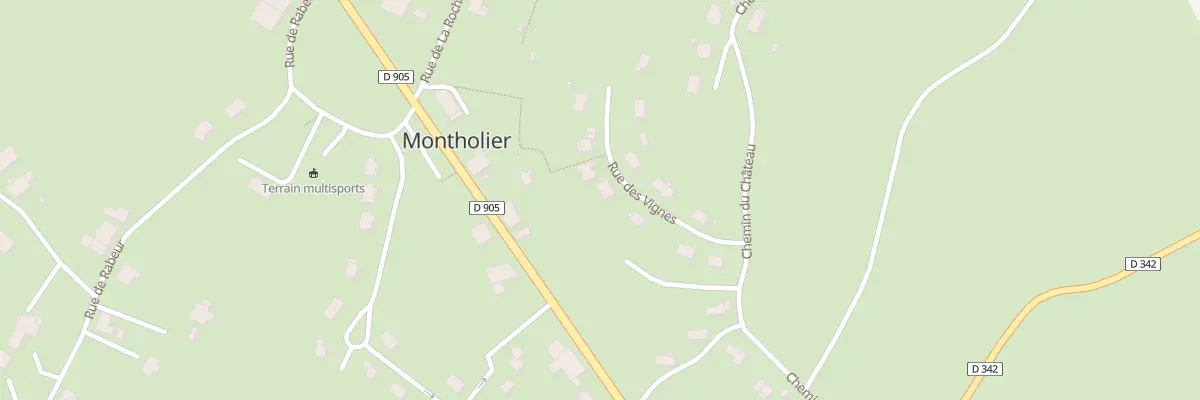 Plan du 65 Rue des Vignes à Montholier