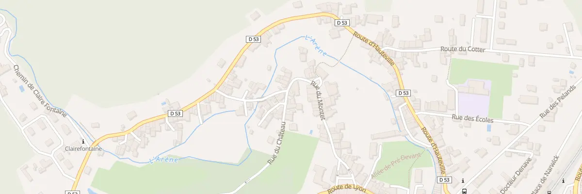 Plan du 5250 Le Village à Virieu-le-Grand