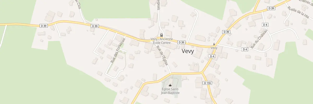 Plan du 46 Rue de l’Église à Vevy