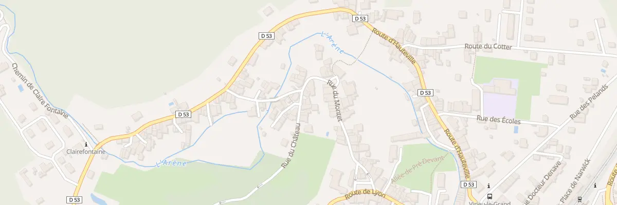 Plan du 5249 Le Village à Virieu-le-Grand