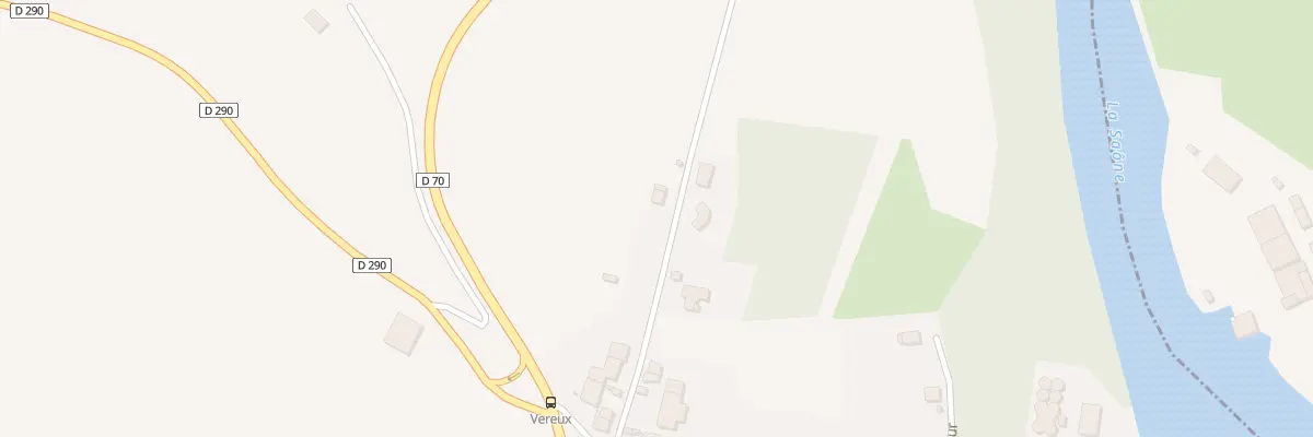 Plan du 9 Rue du Chateau de Paille à Vereux