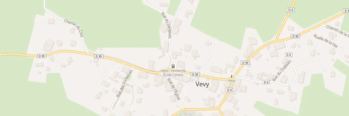 Plan du 18 Rue du Saugeais à Vevy