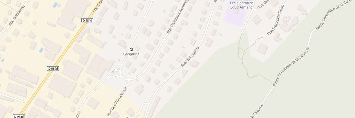Plan du 26 Rue des Sapins à Oyonnax