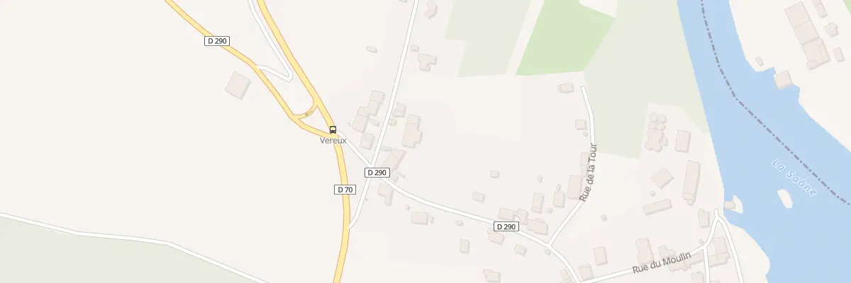 Plan du 6 Rue du Chateau de Paille à Vereux