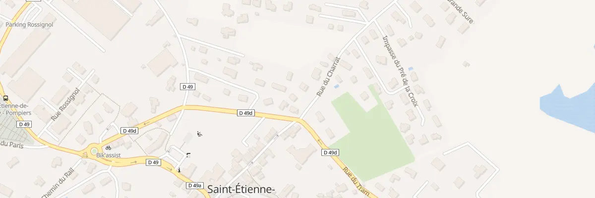 Plan du 354 Rue du Tram à Saint-Étienne-de-Crossey