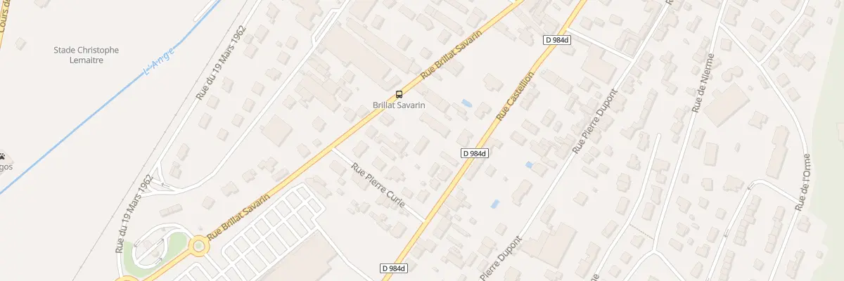 Plan du 35 Rue Brillat Savarin à Oyonnax