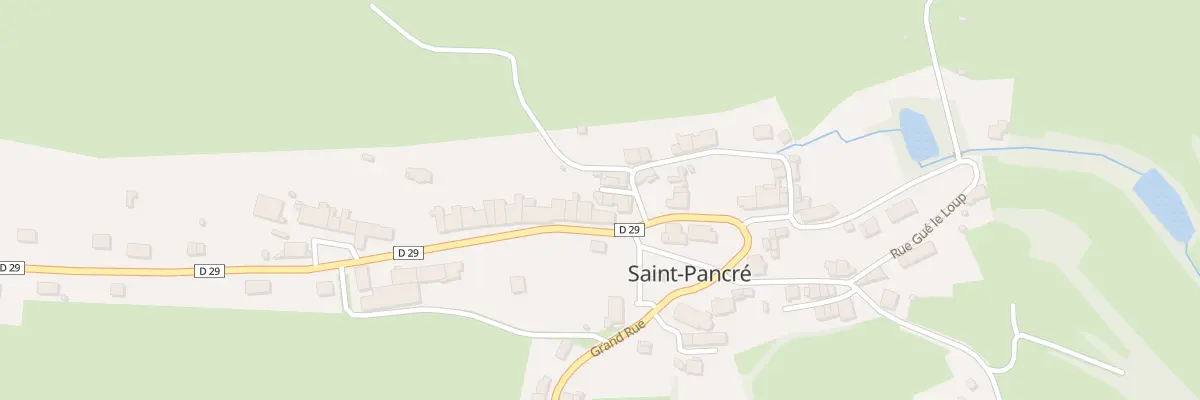 Plan du 3 Imp du Vieux Moulin à Saint-Pancré