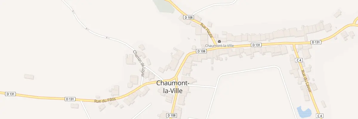 Plan du 6 Rue Saint Martin à Chaumont-la-Ville